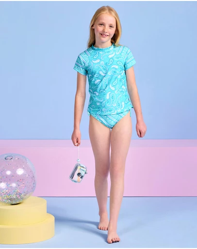 Seafolly - Drift Club Paisley Surf Set - Teens