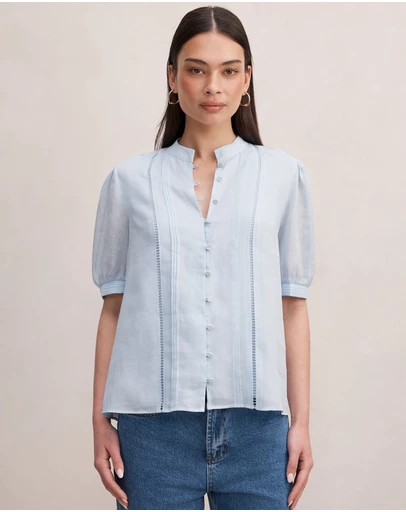 Forever New - Skye Trim Detail Blouse