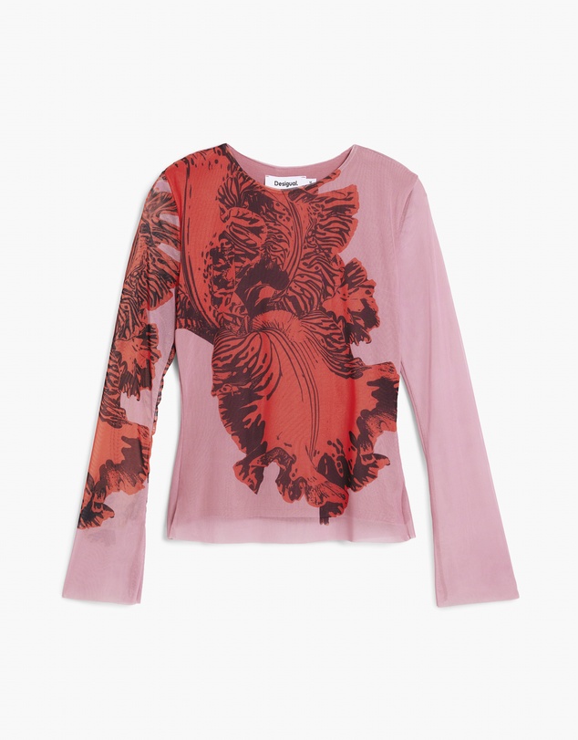 Desigual - Expanded flower T-shirt