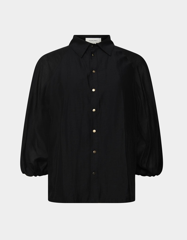 Forcast - Giulia Gold Button Blouse