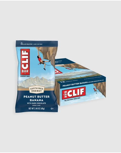 CLIF - Peanut Butter Banana Energy Bar - 12x68g
