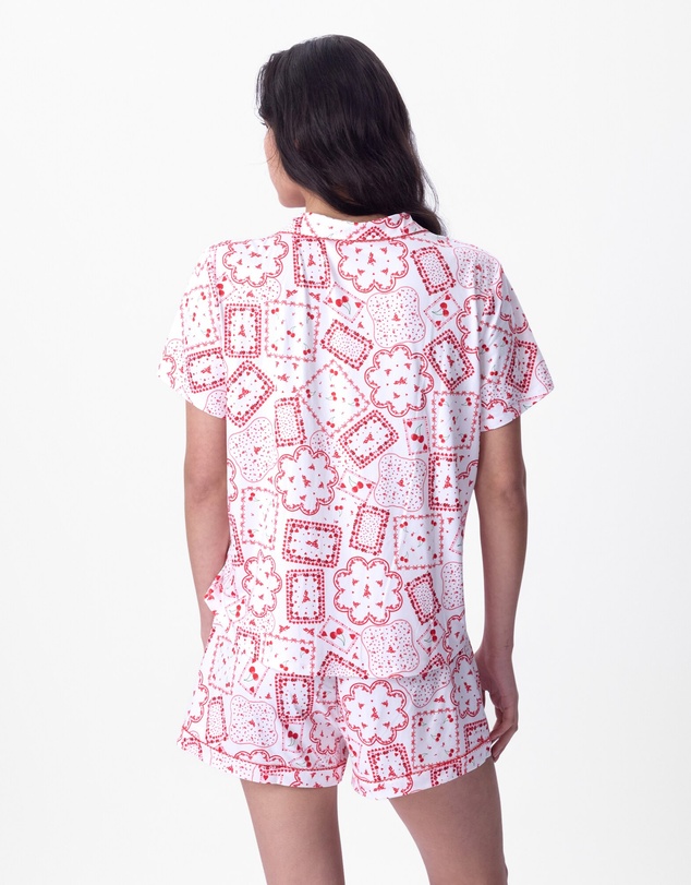 Bras N Things - Dealing Hearts Short Sleeve - Print
