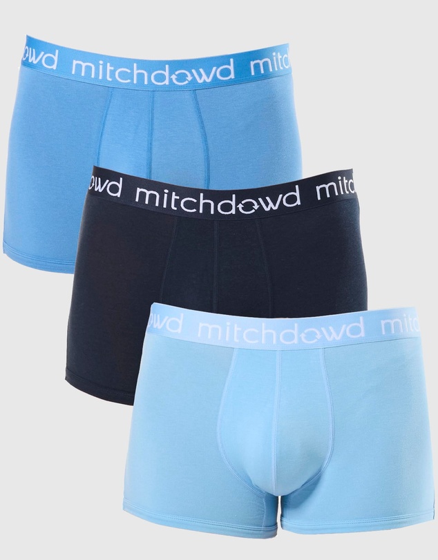 Mitch Dowd - Bamboo Trunk 3 Pack - Blues
