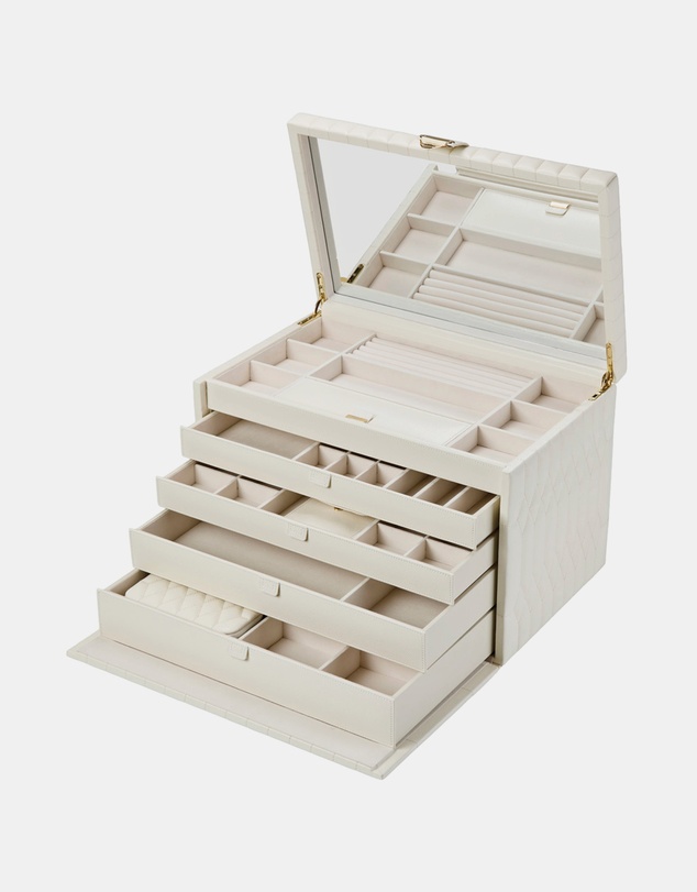 Wolf - WOLF Lauren Extra Large jewellery Box Ivory