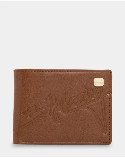 Billabong - Mens Script Bi Fold Wallet