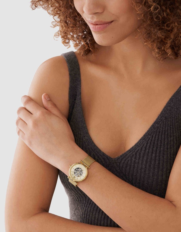 Fossil - Carlie Gold Tone Analogue Watch