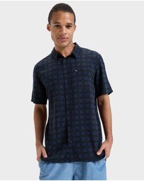 Quiksilver - Mens Safe Paradise Short Sleeve Shirt