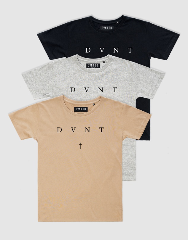 DVNT - 3-Pack Saint Tee