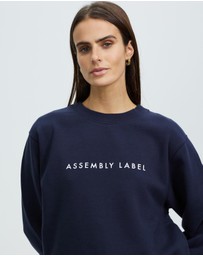 Assembly Label - Logo Fleece Sweater