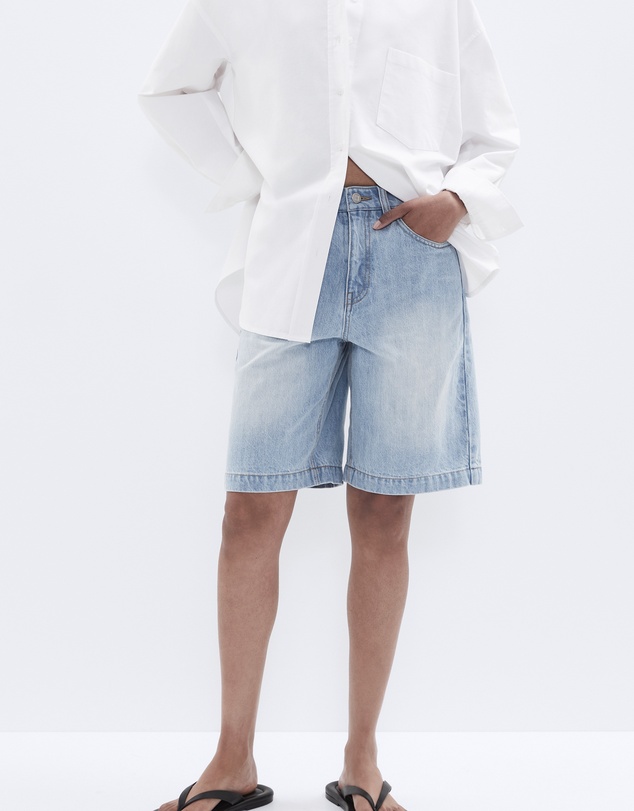UNISON - Denim Bermuda Short