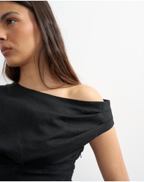 TOPSHOP - Casa Cinched Waist Top