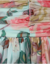 Petal & Pup - Floret Midi Dress - Blue Multi
