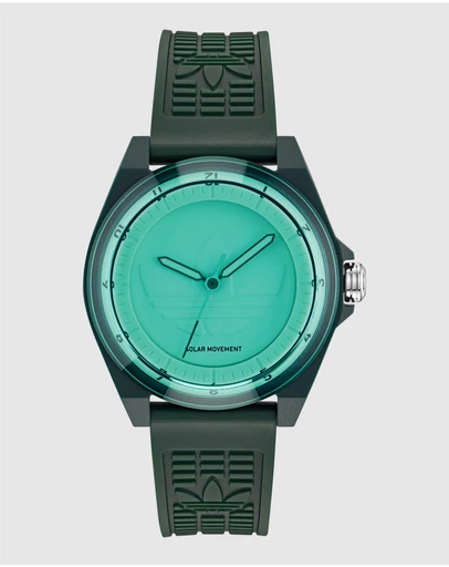 adidas Originals - Project Four Solar Green Resin Watch