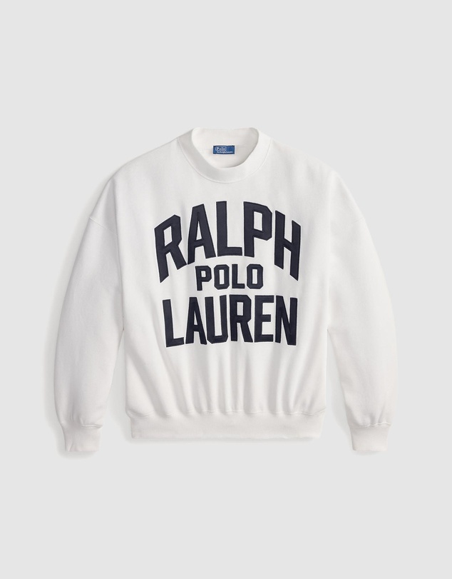 Polo Ralph Lauren - Satin Logo Fleece Crewneck Sweater