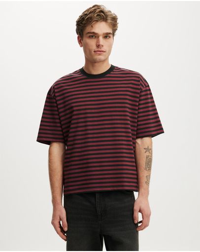 Redwood & Washed Black Stripe