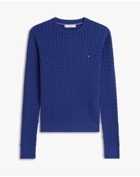 Tommy Hilfiger - Fine Gauge Cable Knit Jumper