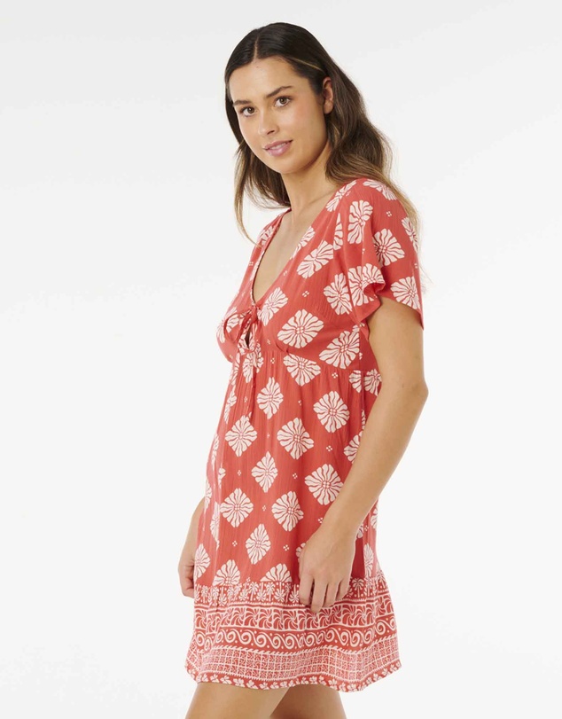 Rip Curl - Ventura Tiered Short Sleeve Dress