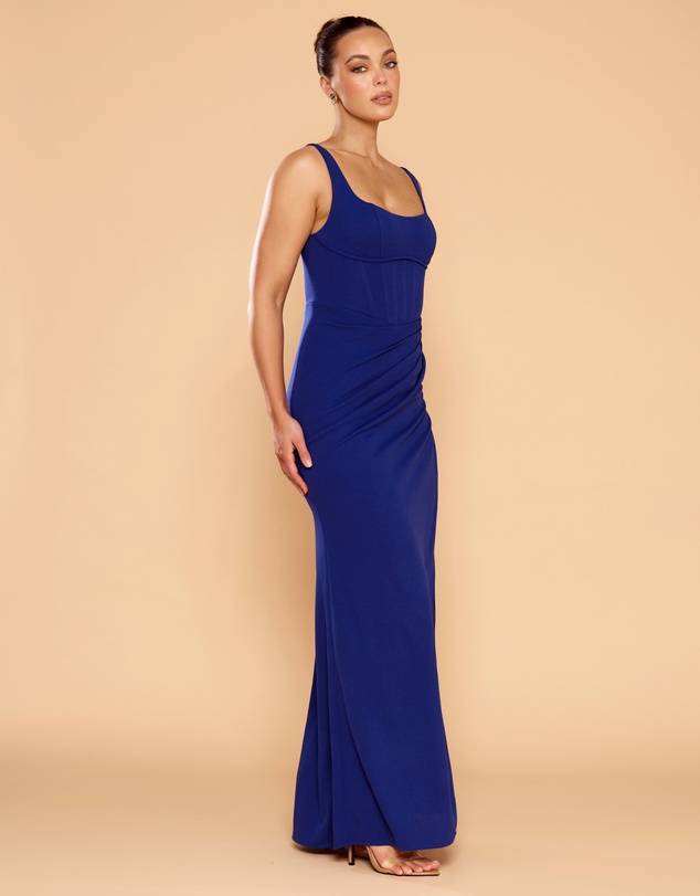 CATHERINE FERRARO - Elena Square Neck Gown