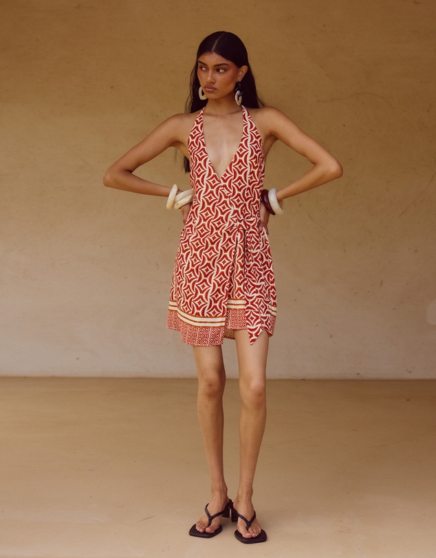 Seven Wonders - Alara Halter Mini Dress