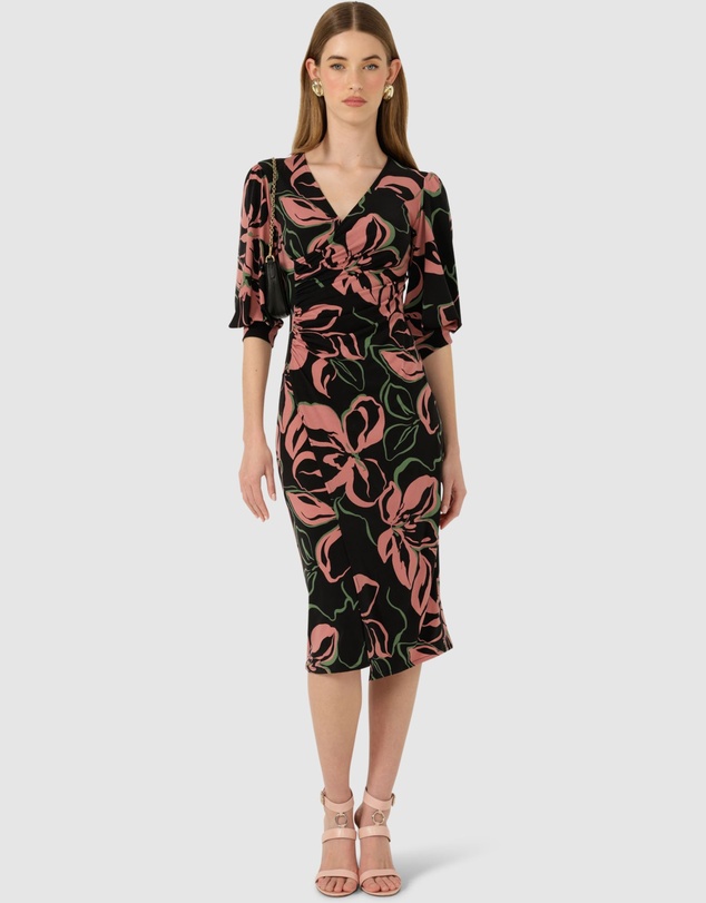SACHA DRAKE - Allegra Faux Wrap Dress