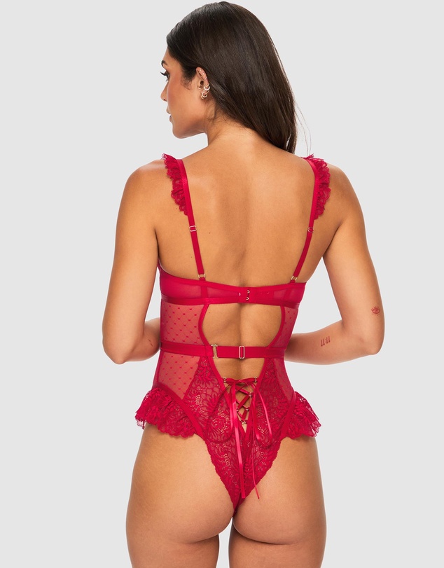 Ann Summers - Entice Me Teddy Foldover