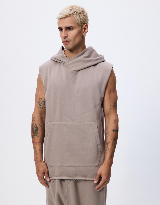 Surrounded By Ghosts - The Anandite French Terry Sleeveless Hoodie