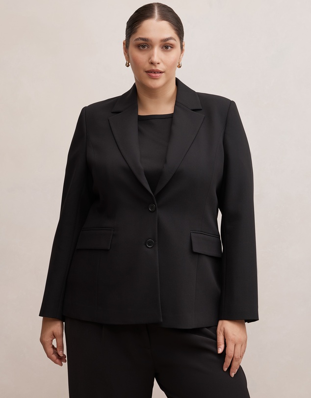 Forever New Curve - Lee Curve Nipped Waist Blazer