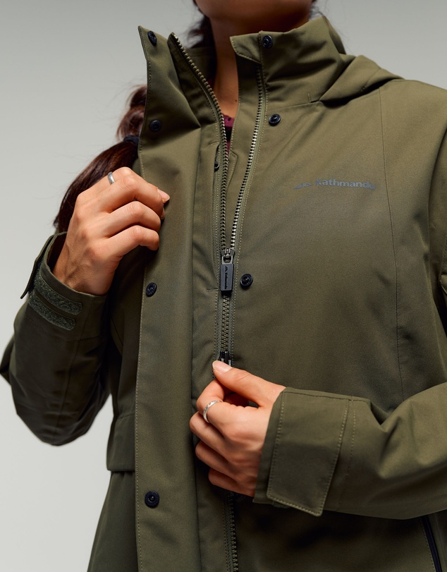 Kathmandu - Citytrek 2L Rain Insulated Jacket 3in1 Parka