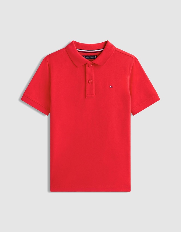 Tommy Hilfiger - Essential Flag Embroidery Regular Fit Polo - Teens