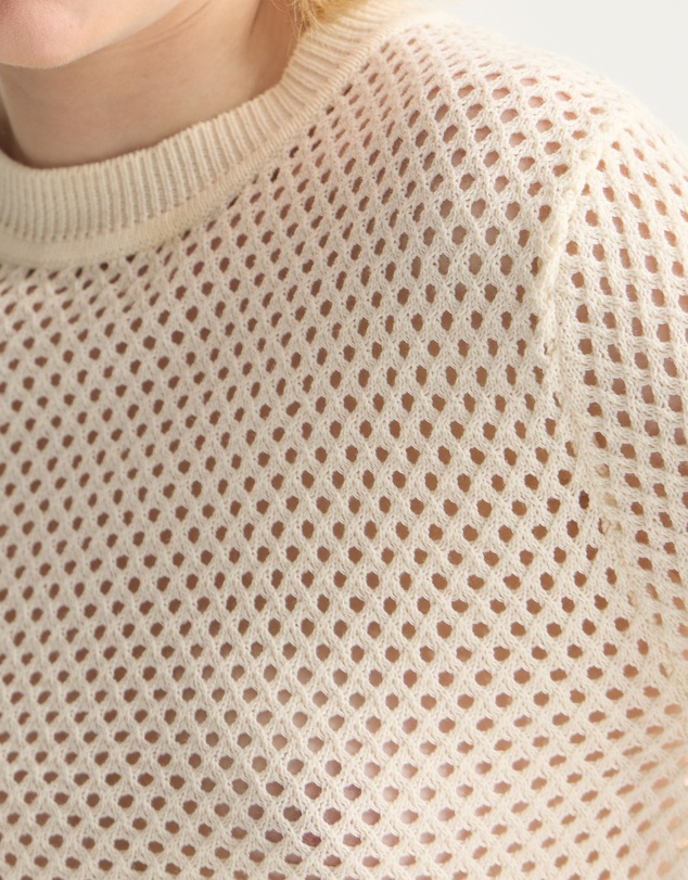 Oxford - Luna Cotton Knit Top