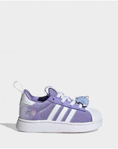 Light Purple, Footwear White & Core Black