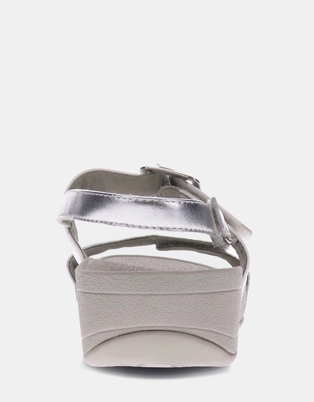Mia Vita - Florini Platform Sandal - White/Silver