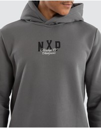 Nena & Pasadena - Crossover Dual Curved Hoodie