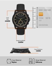 Armani Exchange - Armani Exchange Black Watch AX1343