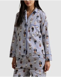 Polo Ralph Lauren - Madison Cotton Long Sleeve Button Down Pyjama Set