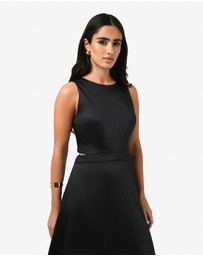 Forcast - Louisa Cut Out Satin Dress