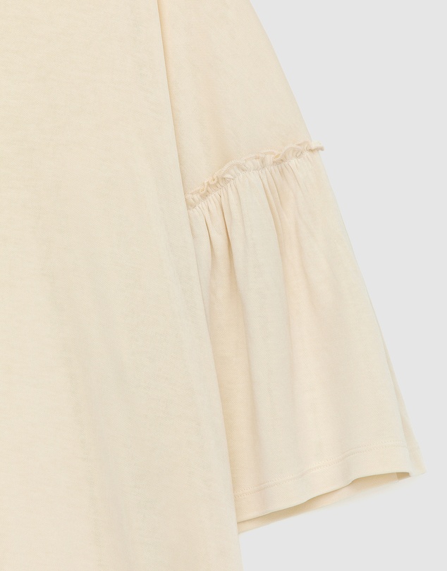 ARKET - Frill-Sleeve T-Shirt