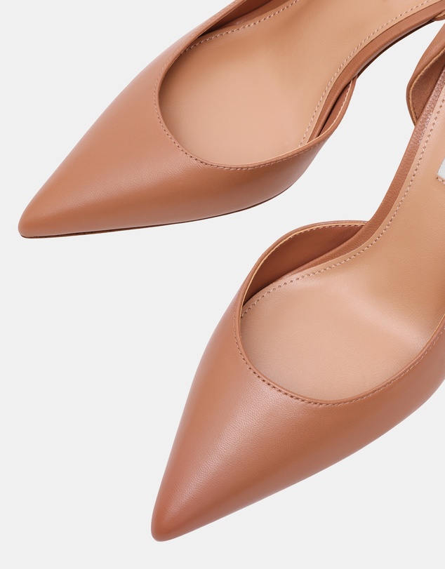 Steve Madden - Vena Dark Blush Leather Heels