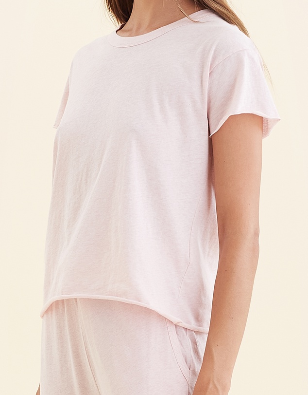 Papinelle - Jada Organic Cotton Knit Boxy Tee