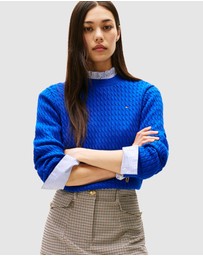 Tommy Hilfiger - Fine Gauge Cable Knit Jumper