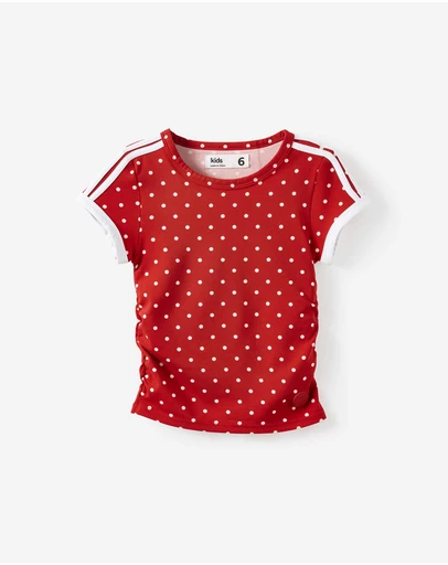 Cotton On Kids - Soft Stretch Active Gathered Short Sleeve Baby Tee
