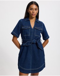 Staple the Label - Brooks Denim Mini Dress