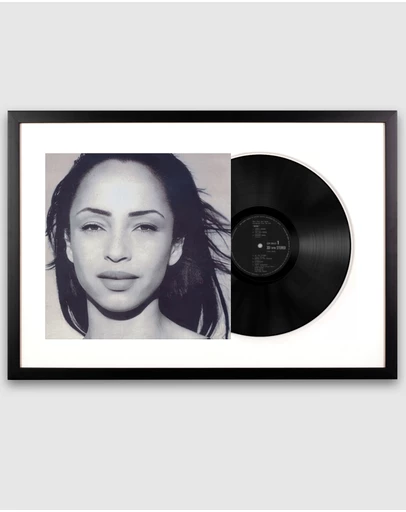iWorld - Framed Sade the Best of Sade Vinyl Album Art