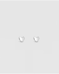 Ichu - Heart Stud Earrings