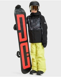 Quiksilver - Boys 8 to 16 Side Hit Print Insulated Jacket