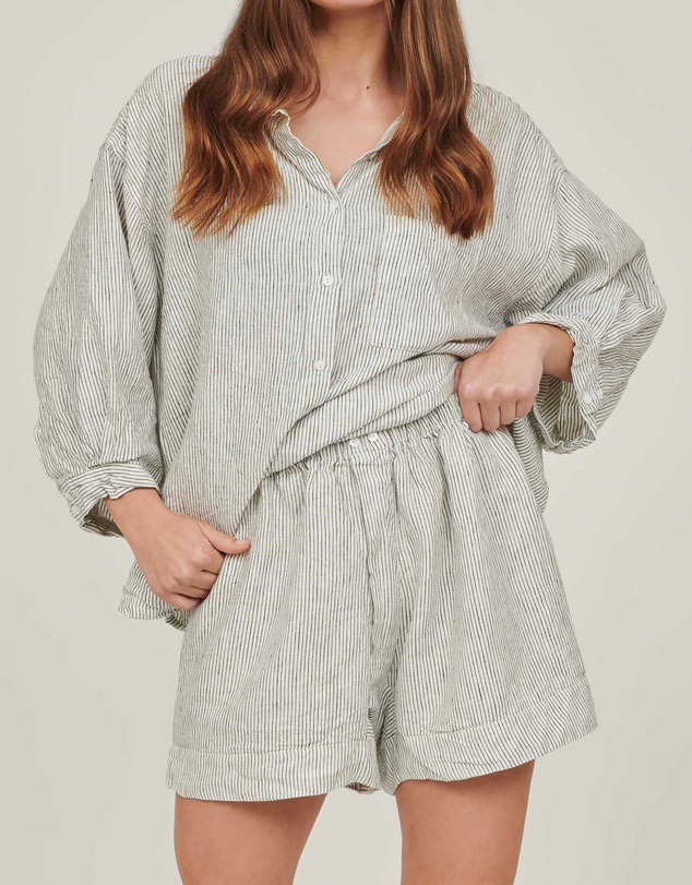 Carlotta + Gee - 100% Linen Shirt