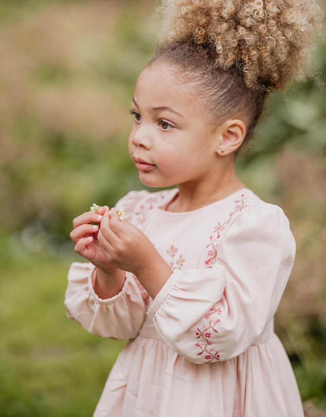 Fox & Finch - Wild Garden Embroidered Dress - Babies