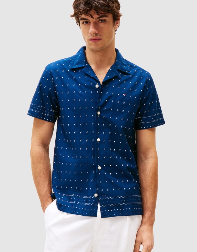 Tommy Hilfiger - TH Flex Print Poplin Shirt