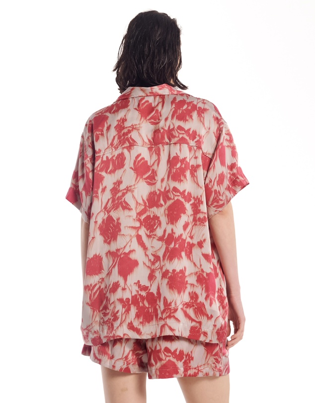 THE TALES - Italian Rose Satin Shorts