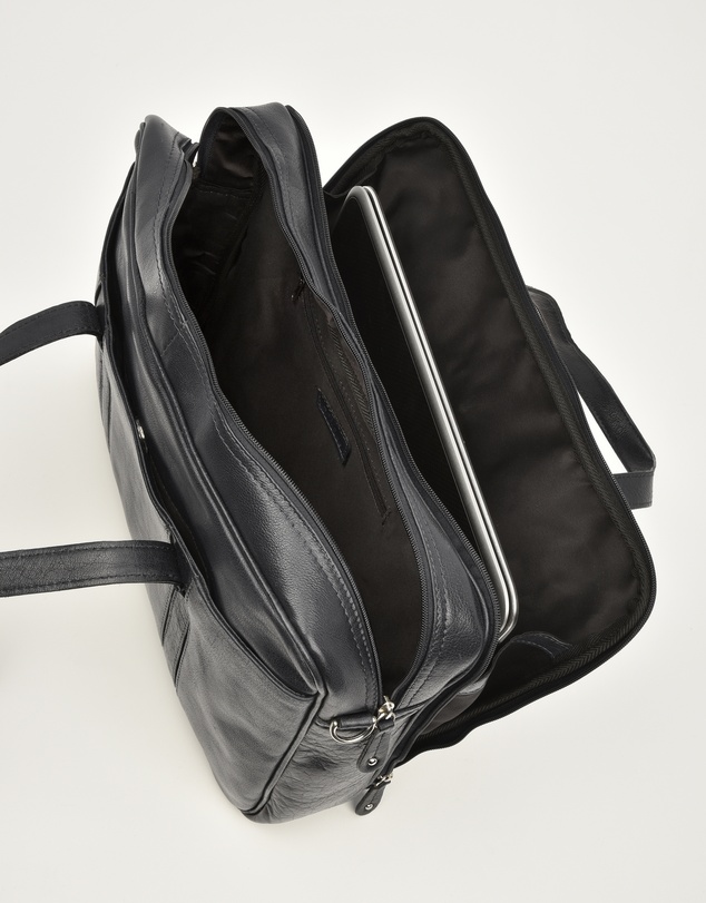 Cobb & Co - Kemp Leather Laptop Bag